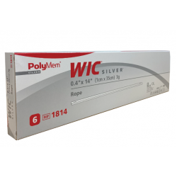 PolyWic Silver多功能管條形版敷料(含銀)