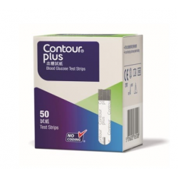 Ascensia Contour Plus 血糖試紙 (50塊/盒)