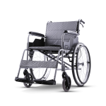 Karma 輕型鋁合金輪椅帶手剎車 (黑色格仔 大輪)