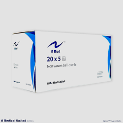 N Med 消毒無紡紗布球