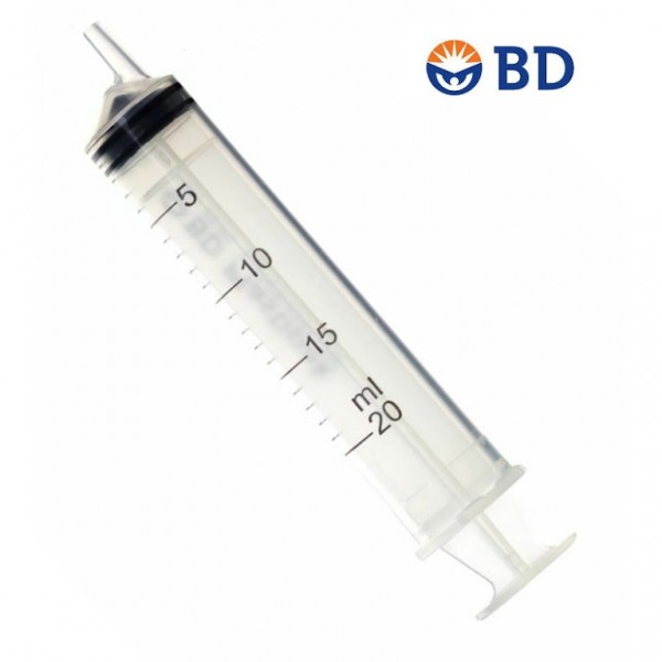 BD 20ml 側直咀針筒